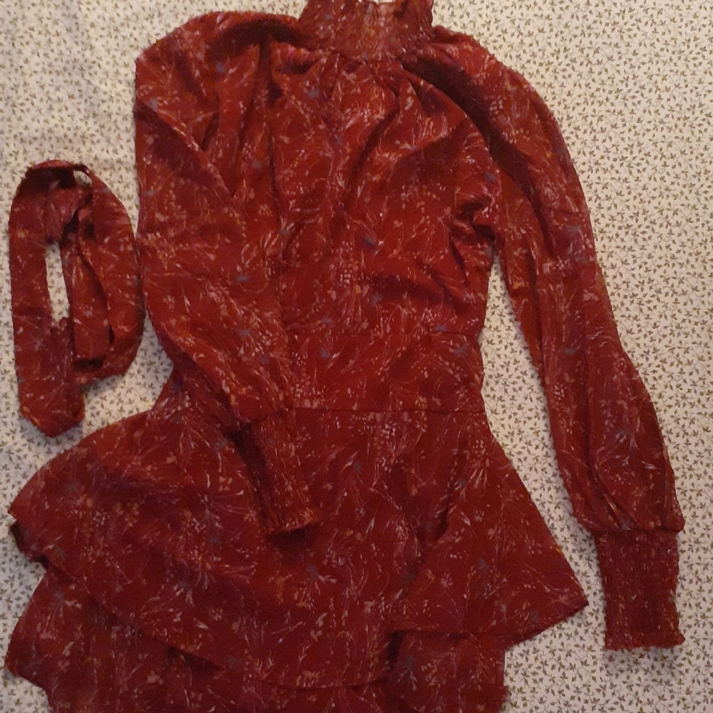 Chiffon playsuit romper - Picture 5 of 5